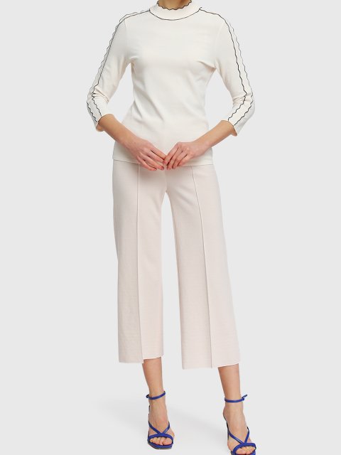 Кремовый свитер MARC CAIN: фото 1 - Invogue