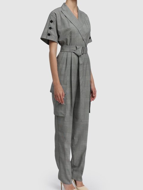 Чорний комбінезон MAX MARA : фото 2 - Invogue