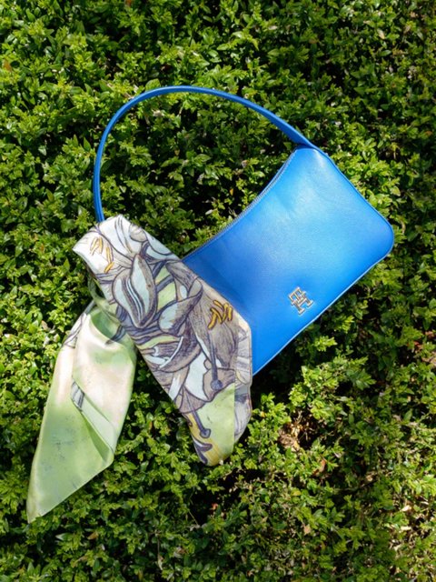 Платок с принтом OFAM: фото 2 - Invogue