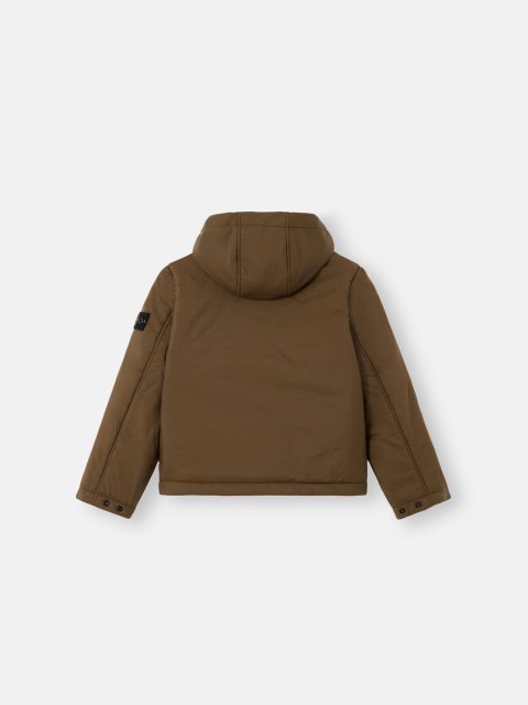 Зелена куртка STONE ISLAND KIDS : фото 5 - Invogue