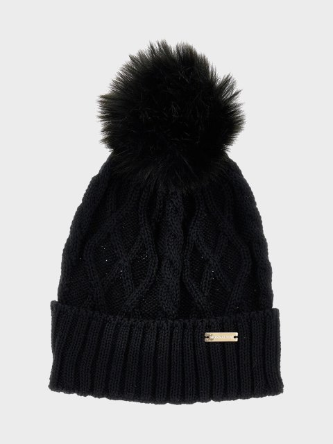 Чорна шапка MONNALISA : фото - Invogue