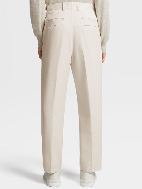 Білі брюки ZEGNA : фото 2 - Invogue