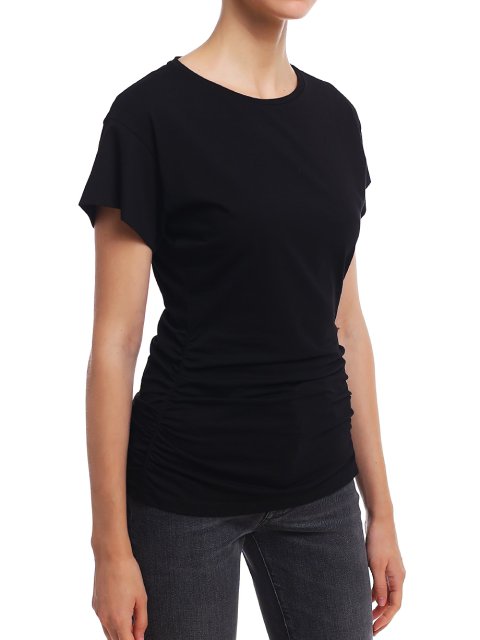 Чорна футболка DOROTHEE SCHUMACHER : фото 1 - Invogue