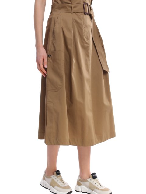 Коричнева спідниця WEEKEND MAX MARA : фото 5 - Invogue