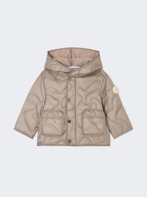 Коричнева куртка EMPORIO ARMANI KIDS : фото - Invogue