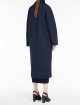 Синє пальто MAX MARA двобортне: фото 2 - Invogue