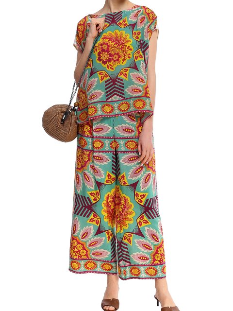 Зелені брюки WEEKEND MAX MARA : фото 1 - Invogue