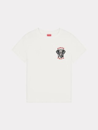 Белая футболка KENZO: фото - Invogue