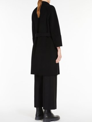 Чорне пальто MAX MARA : фото 2 - Invogue