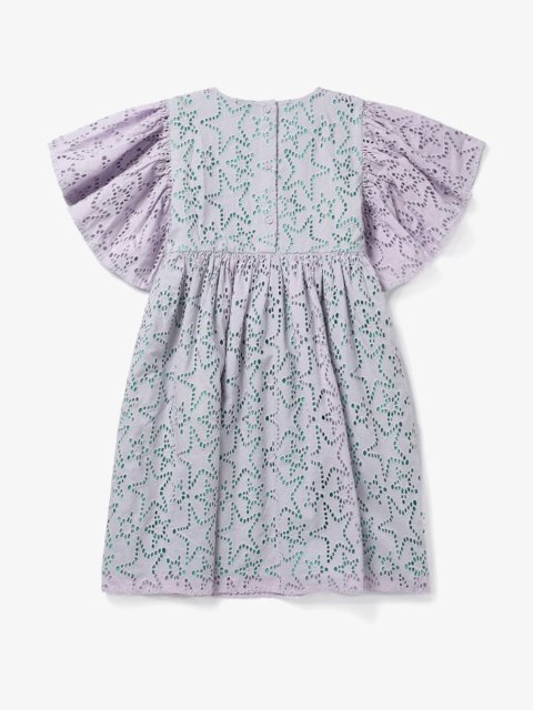 Лілова сукня STELLA MCCARTNEY KIDS: фото 2 - Invogue