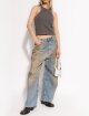 Блакитні джинси Acne Studios широкі: фото 4 - Invogue