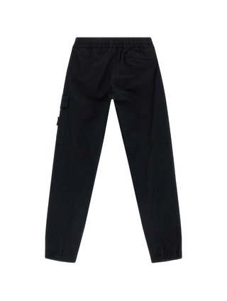Тёмно-синие брюки Stone Island из хлопка: фото 1 - Invogue