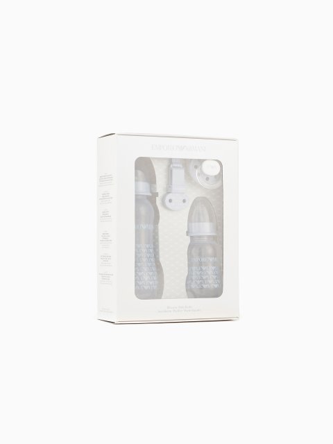 Подарунковий дитячий набір Babycare Emporio Armani Kids блакитний: фото - Invogue