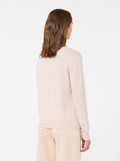 Бежевий светр WEEKEND MAX MARA з чистого кашеміру: фото 3 - Invogue