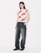 Біла футболка Kenzo з бавовни з квітковим принтом: фото 1 - Invogue