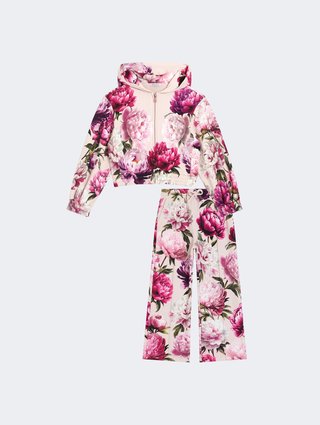 Костюм Dolce&Gabbana з квітковим принтом із бавовни: фото - Invogue
