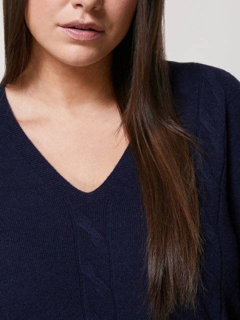 Синій светр PERSONA : фото 3 - Invogue