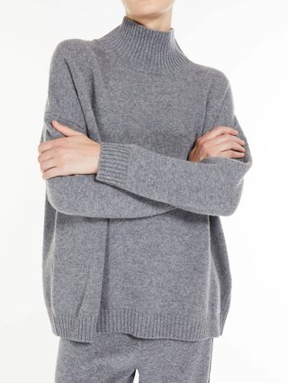 Сірий светр WEEKEND MAX MARA : фото 3 - Invogue