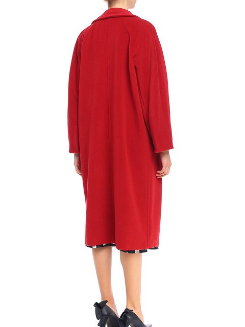 Красное пальто MAX MARA из шерсти и кашемира: фото 2 - Invogue