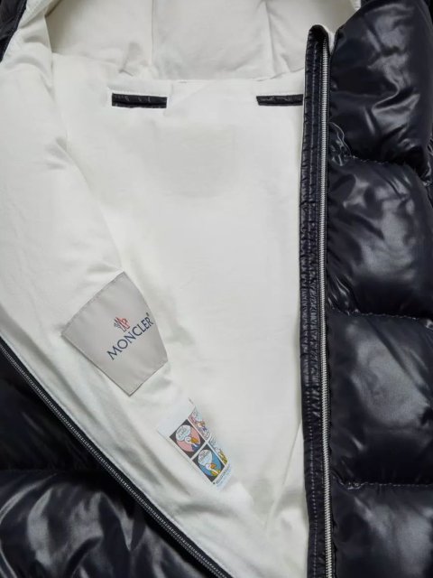 Синій зимовий конверт MONCLER: фото 3 - Invogue