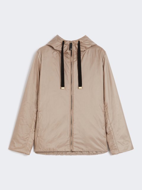 Бежева куртка MAX MARA утеплена: фото - Invogue