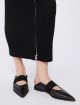 Черная юбка SPORTMAX из смеси вискозы: фото 4 - Invogue