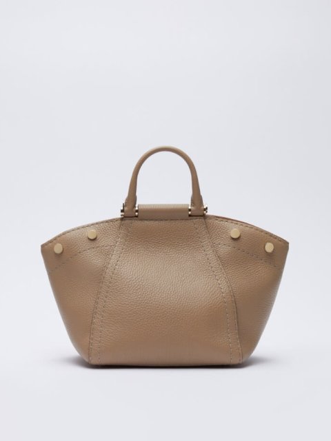 Бежевая сумка MAX MARA: фото 2 - Invogue