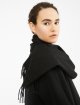 Черный шарф MAX MARA из верблюжьей шерсти: фото 1 - Invogue