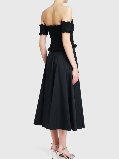 Чёрная юбка MARELLA: фото 2 - Invogue