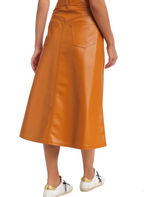 Сіра спідниця A.W.A.K.E MODE : фото 4 - Invogue