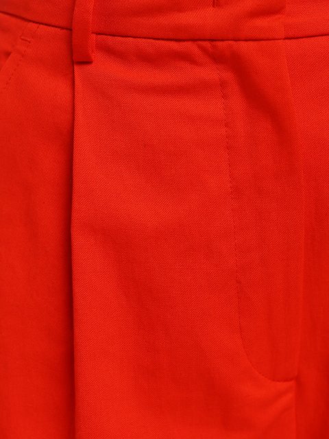 Красные шорты WEEKEND MAX MARA: фото 5 - Invogue