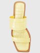 Жовті шльопанці MAX&CO : фото 4 - Invogue