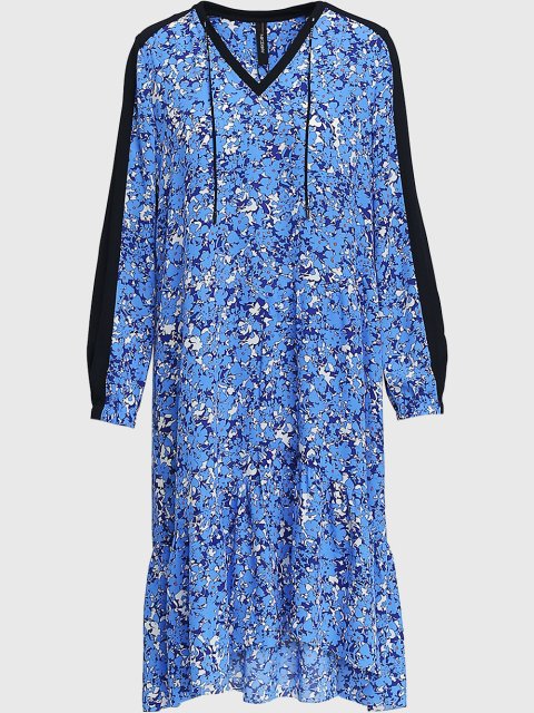 Синее платье MARC CAIN: фото - Invogue