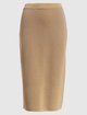 Бежевая юбка MAX MARA: фото - Invogue