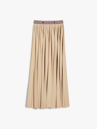 Бежева спідниця WEEKEND MAX MARA довга: фото - Invogue