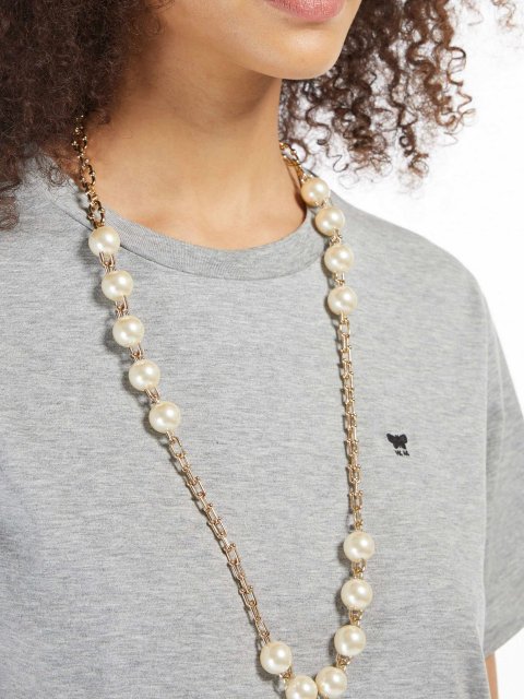 Золотое колье WEEKEND ACCESSORIES: фото 2 - Invogue