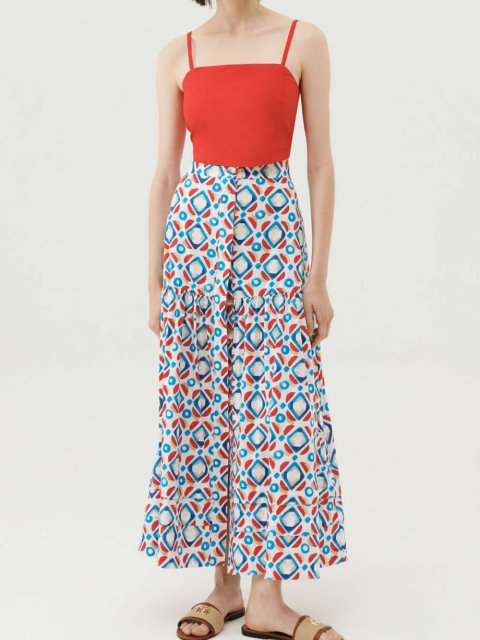 Красный топ MARELLA: фото 4 - Invogue