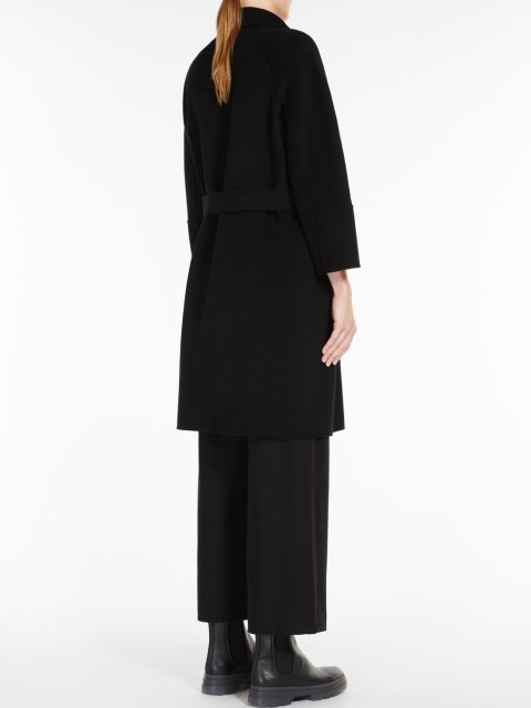 Чорне пальто MAX MARA : фото 2 - Invogue