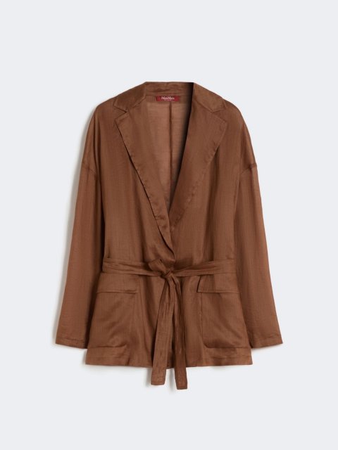 Коричневий жакет Max Mara: фото - Invogue