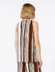 Топ у смужку Max Mara з шовкового крепдешину: фото 3 - Invogue