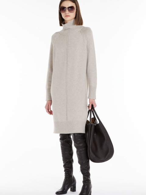 Кремова сукня MAX MARA : фото 4 - Invogue