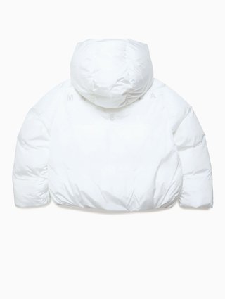 Белая куртка MM6 MAISON MARGIELA KIDS: фото 1 - Invogue