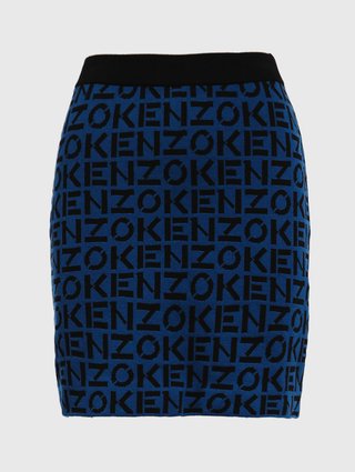 Чёрная юбка KENZO: фото - Invogue