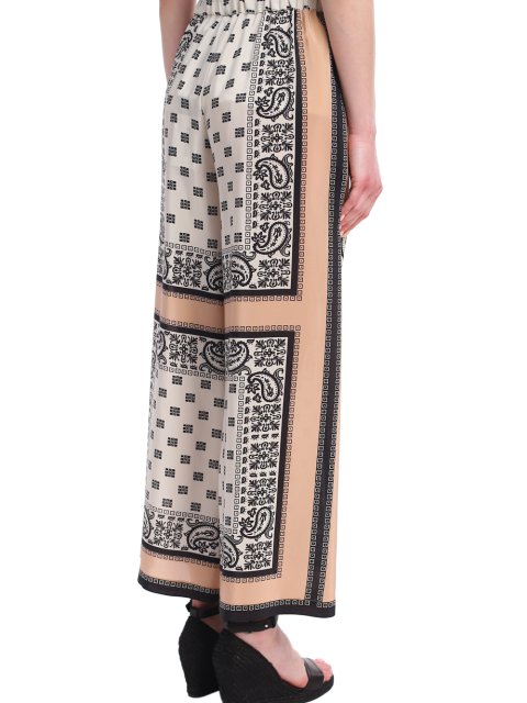 Бежевые брюки WEEKEND MAX MARA: фото 4 - Invogue