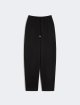 Чёрные брюки Sportmax из хлопка: фото - Invogue