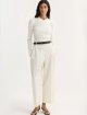 Білі брюки Róhe з суміші вовни: фото 1 - Invogue