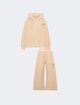 Бежевый костюм MM6 Maison Margiela из хлопка: фото - Invogue