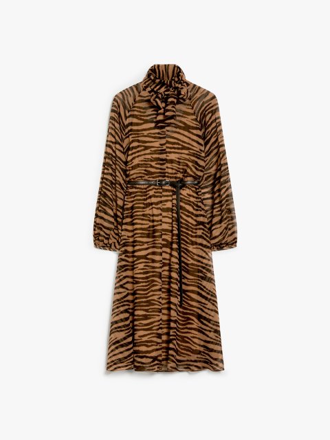 Тигрова сукня Max Mara сорочкова: фото - Invogue