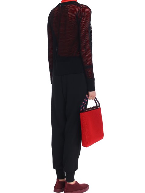 Чёрные брюки MARELLA: фото 2 - Invogue