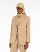 Бежевий жакет WEEKEND MAX MARA з вовни: фото 4 - Invogue